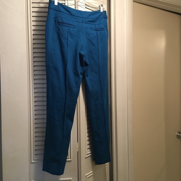 Alfani stretch skinny slacks leggings blue - Picture 3 of 6
